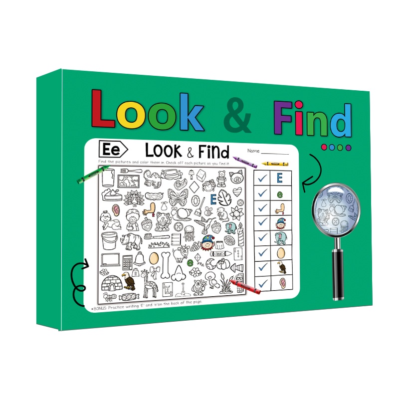 English Learning Coloring Book