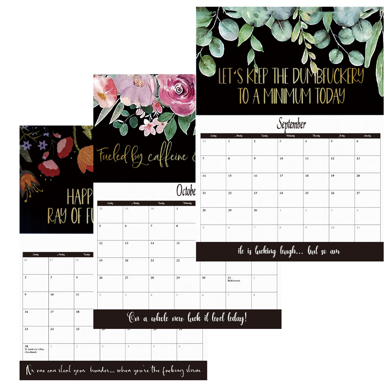 Tear-off Thick Paper Calendar